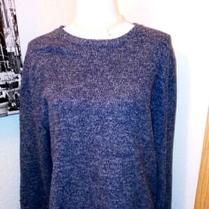 Gap Ladies Knit Sweater Grey -Size Medium- Long Sleeve